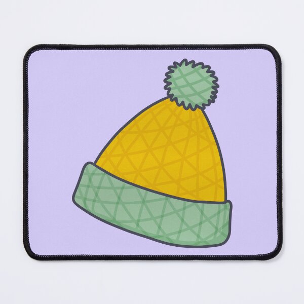 Item preview, Cute Yellow Pom Pom Winter Beanie designed and sold by tammist.