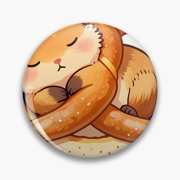 Item preview, Sleeping Dormouse Curled in Warm Pretzel Nest designed and sold by pumsquare.