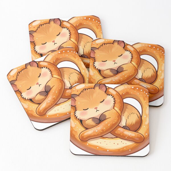Item preview, Sleeping Dormouse Curled in Warm Pretzel Nest designed and sold by pumsquare.