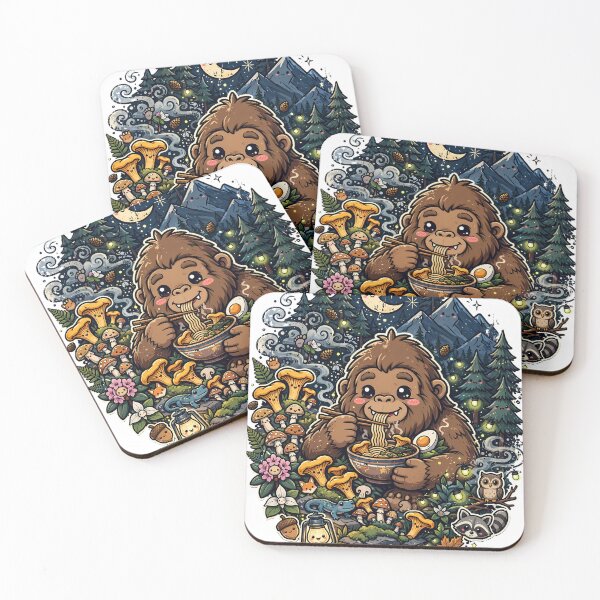 Item preview, Cozy Bigfoot Ramen Night designed and sold by Fort Chiswell Trading Company.