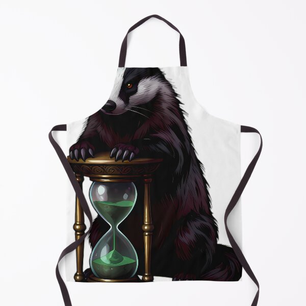 Item preview, Gothic Forest Badger Alchemical Hourglass designed and sold by IllumeInk.