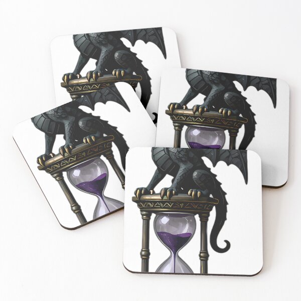Item preview, Gothic Gargoyle Granite Hourglass designed and sold by IllumeInk.