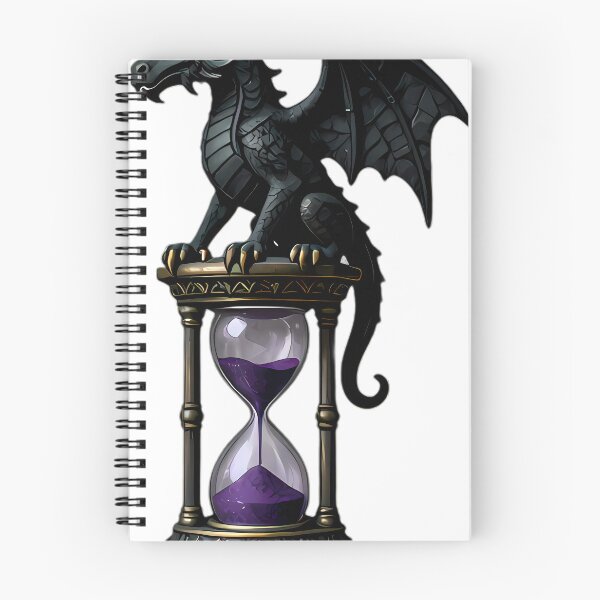 Item preview, Gothic Gargoyle Granite Hourglass designed and sold by IllumeInk.