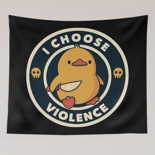 Item preview, I Choose Violence designed and sold by lisaberge.