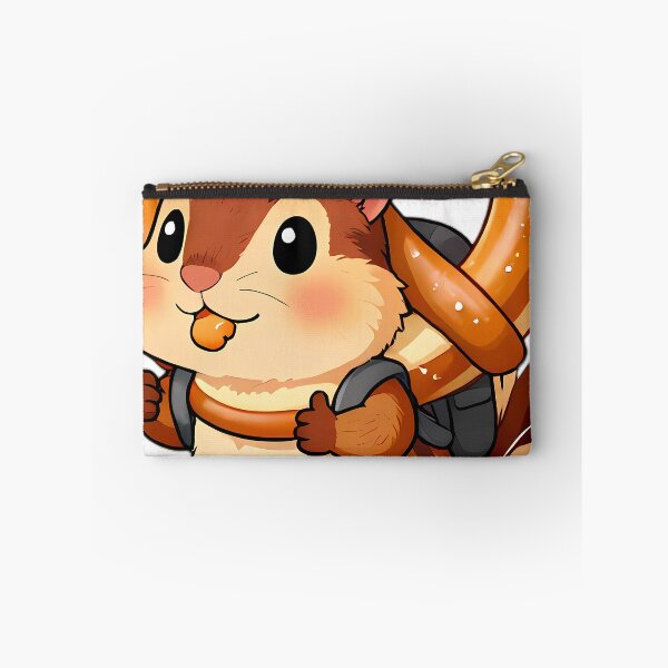 Item preview, Cute Chipmunk Carrying Giant Pretzel Backpack designed and sold by pumsquare.