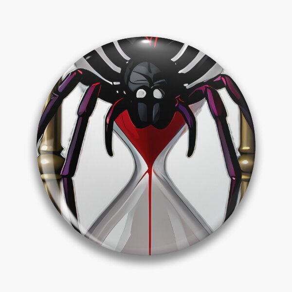 Item preview, Gothic Black Widow Skull Hourglass designed and sold by IllumeInk.