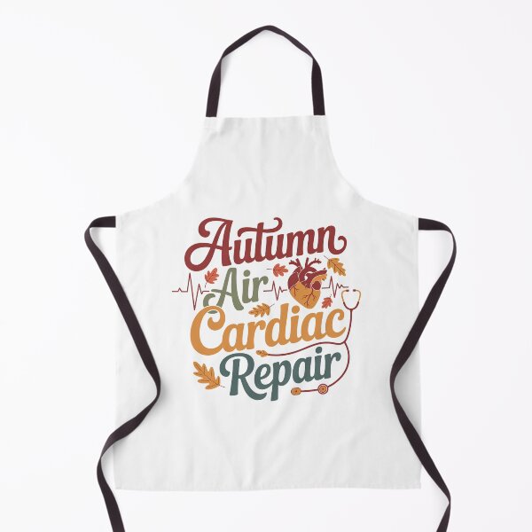 Item preview, Autumn Air Cardiac Repair – Funny Telemetry Nurse Fall Design designed and sold by CuteDesignables.