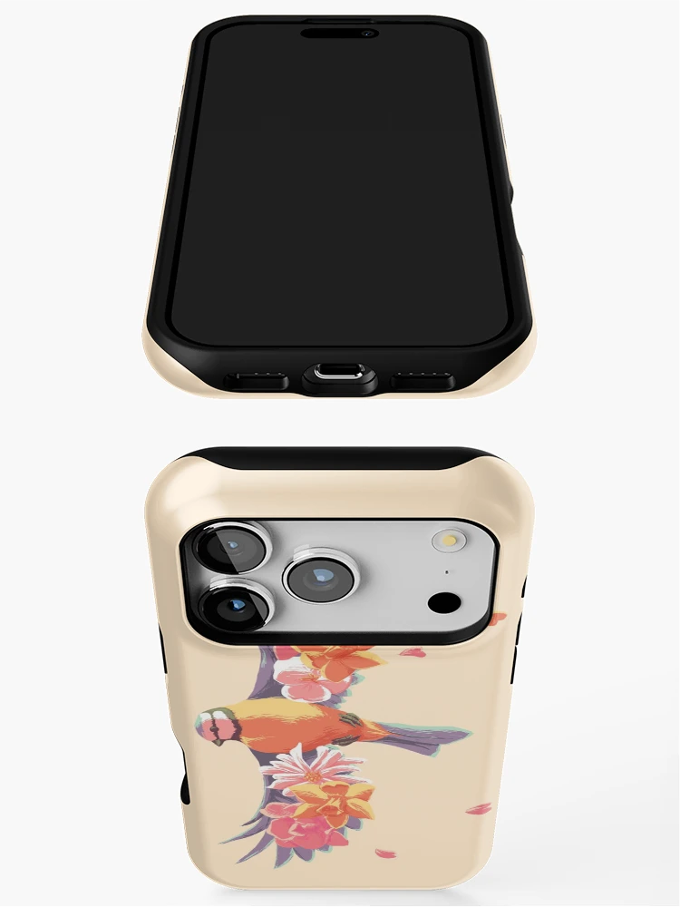 Thumbnail 3 of 4, iPhone Case, Step Into Spring designed and sold by Scootdraws.