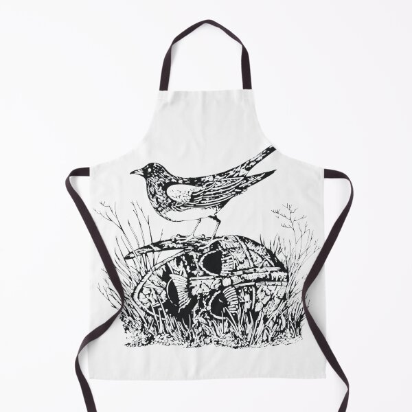 Item preview, Magpie Mechanical Skull Art designed and sold by Arnaliguez.