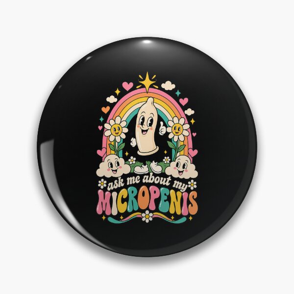 Item preview, Ask Me About My Micropenis Retro Cartoon Sarcasm Humor designed and sold by PAROSSA.