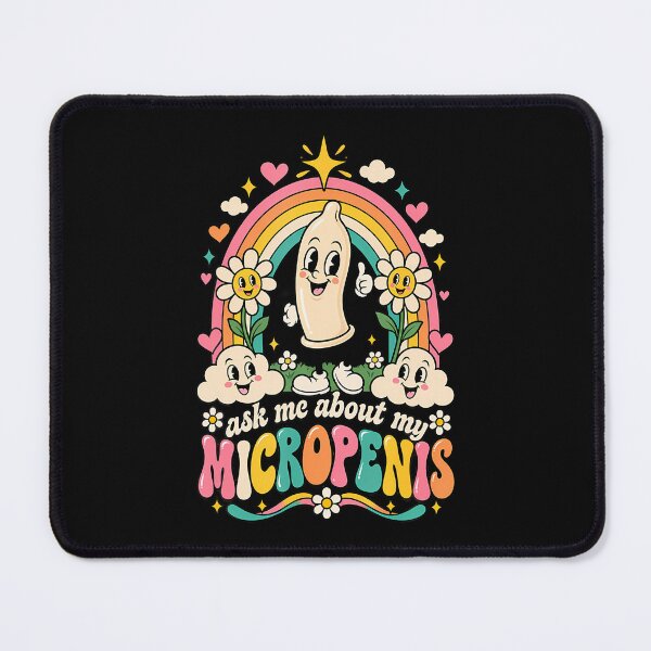 Item preview, Ask Me About My Micropenis Retro Cartoon Sarcasm Humor designed and sold by PAROSSA.