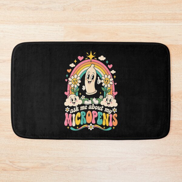 Item preview, Ask Me About My Micropenis Retro Cartoon Sarcasm Humor designed and sold by PAROSSA.