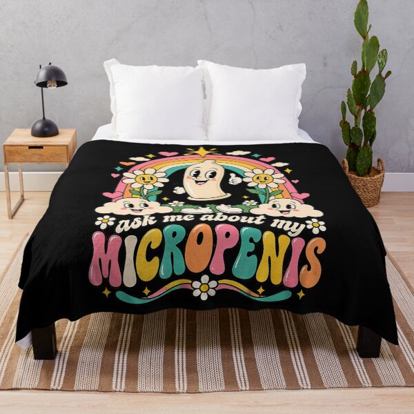 Item preview, Ask Me About My Micropenis Retro Cartoon Sarcasm Humor designed and sold by PAROSSA.