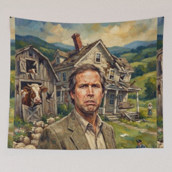 Item preview, Funny Farm Fine Art Tribute designed and sold by Art's Diner.