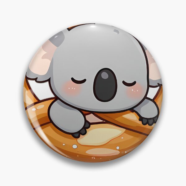 Item preview, Baby Koala Clinging to Giant Bavarian Pretzel designed and sold by pumsquare.