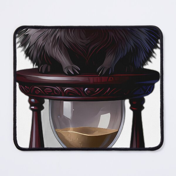 Item preview, Gothic Hedgehog Mahogany Hourglass designed and sold by IllumeInk.