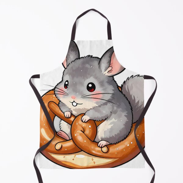 Item preview, Chubby Chinchilla Lounging in Pretzel Hammock designed and sold by pumsquare.
