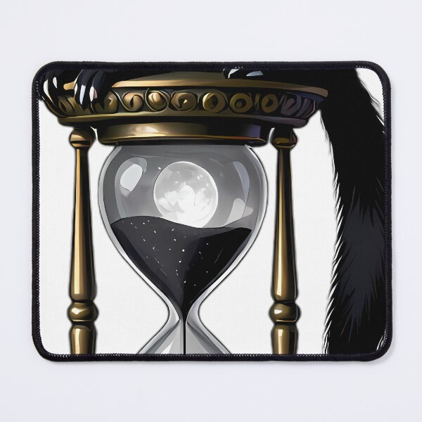Item preview, Gothic Ferret Pewter Hourglass designed and sold by IllumeInk.