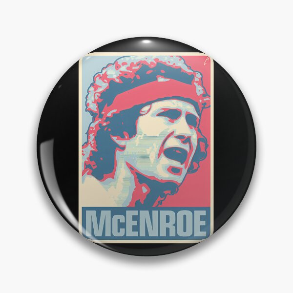 Item preview, John Mcenroe Iconic Portrait designed and sold by RitaLaveta.