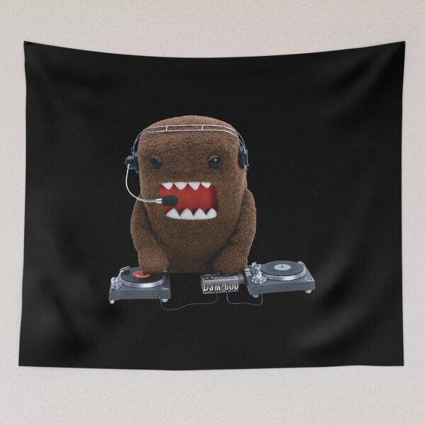 Item preview, DJ Domo Fuzzy Monster Headphones Mic Turntables designed and sold by Arnaliguez.