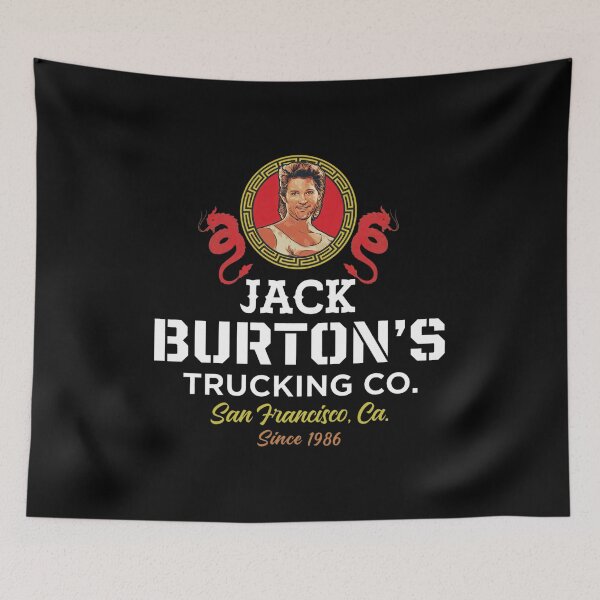 Item preview, Jack Burton's Trucking Co. Retro 80s Movie  designed and sold by Arnaliguez.