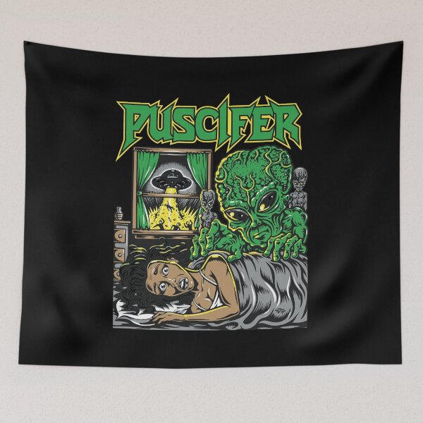 Item preview, Puscifer Alien Abduction Illustration designed and sold by Arnaliguez.