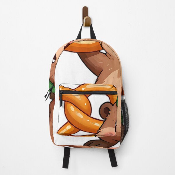 Item preview, Baby Beaver Carrying Giant Bavarian Pretzel designed and sold by pumsquare.