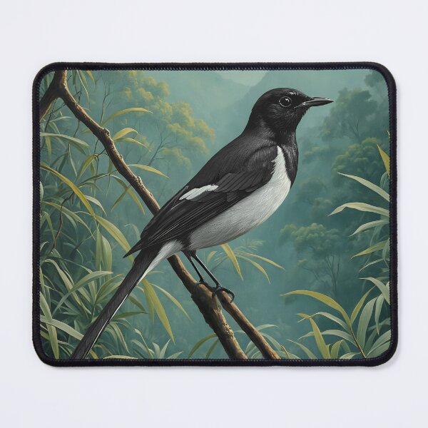 Item preview, ENCHANTING MELODIES | Oriental Magpie-Robin designed and sold by TAMAJAD.