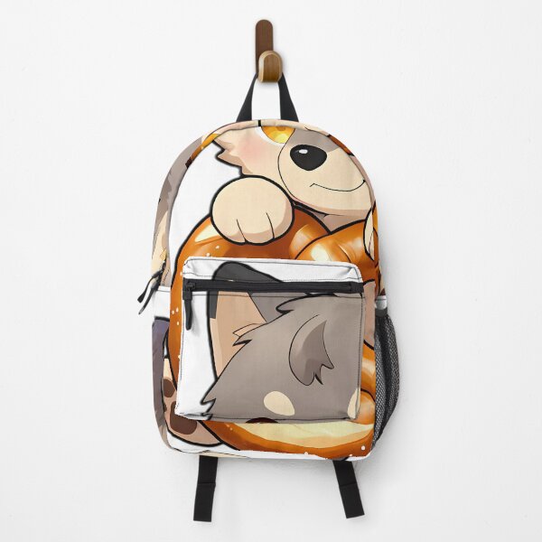 Item preview, Baby Wolf Pup Resting on Giant Bavarian Pretzel designed and sold by pumsquare.