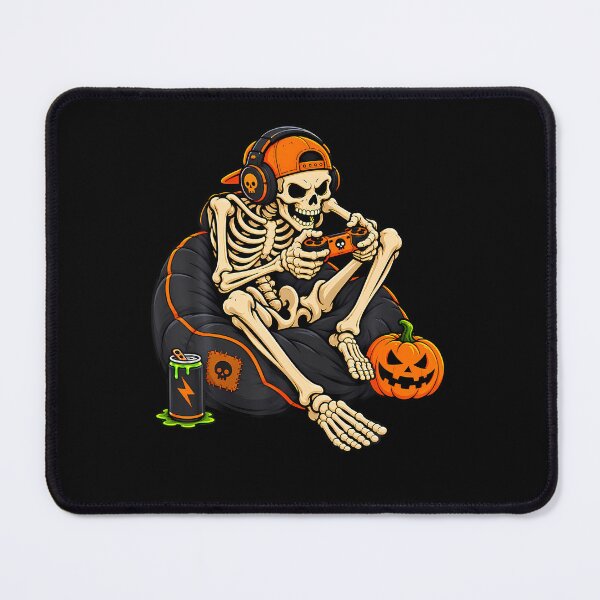 Item preview, Boys Halloween Skeleton Spooky Pumpkin Gaming Gamer designed and sold by PAROSSA.