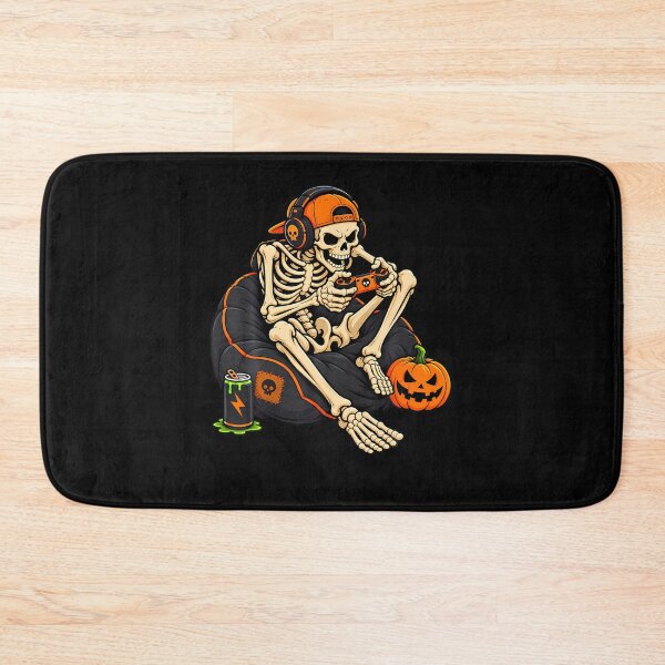 Item preview, Boys Halloween Skeleton Spooky Pumpkin Gaming Gamer designed and sold by PAROSSA.