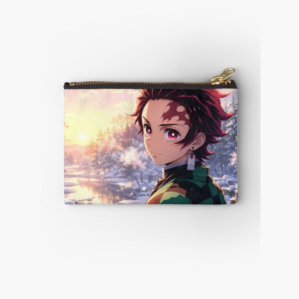 Item preview, Tanjiro Kamado Demon Slayer Peaceful Winter Sunrise designed and sold by SolenneAzur.