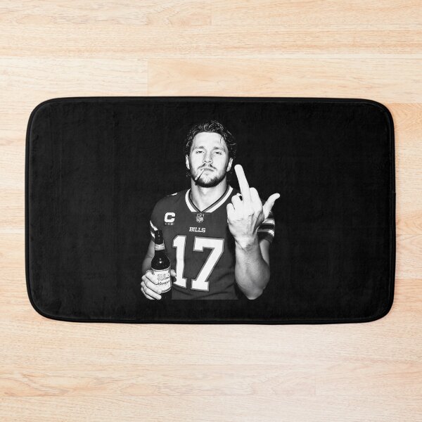 Item preview, Josh Allen Middle Finger Buffalo Football designed and sold by RitaLaveta.