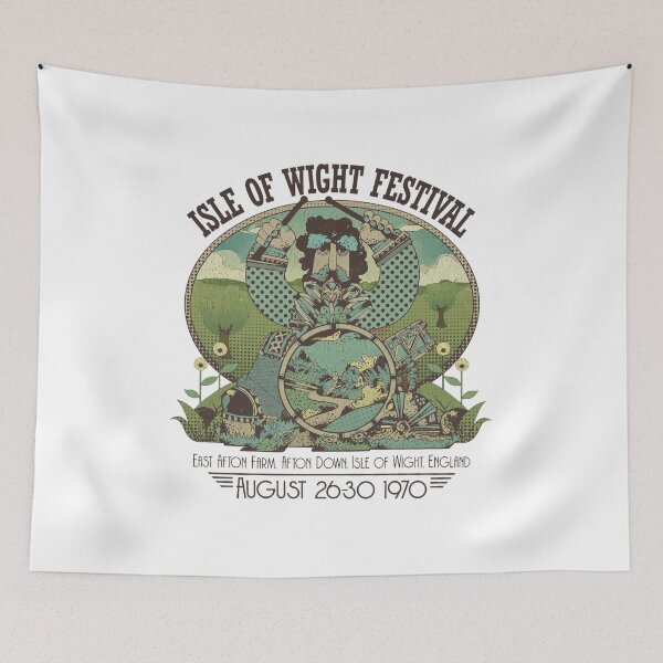 Item preview, Isle of Wight Festival 1970 Drummer Retro Art designed and sold by Arnaliguez.