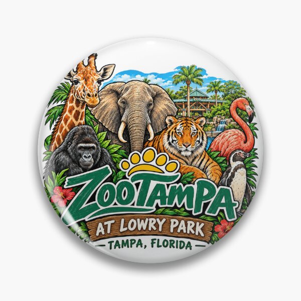 Item preview, ZooTampa At Lowry Park (Tampa, Florida) designed and sold by erkinmaddison.