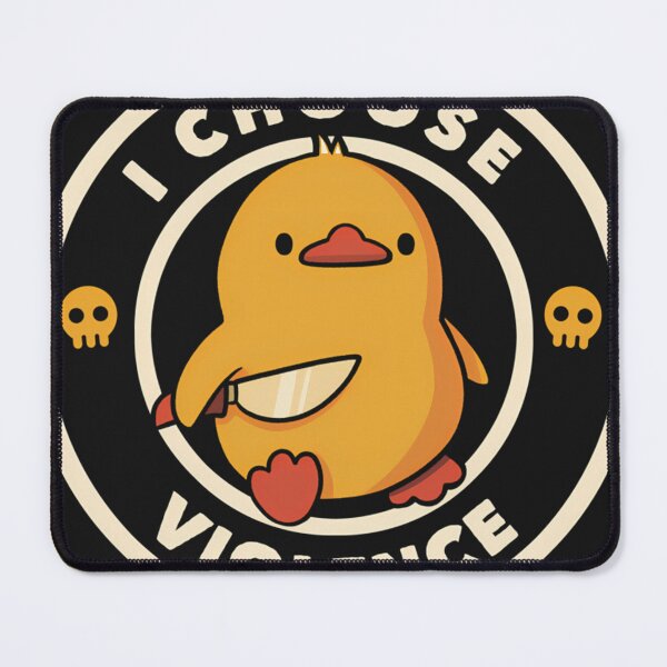 Item preview, I Choose Violence Duck Knife Back designed and sold by Ach Art.