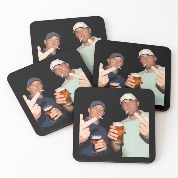 Item preview, Rory McIlroy and Scottie-golf top two middle finger designed and sold by avasravyao.