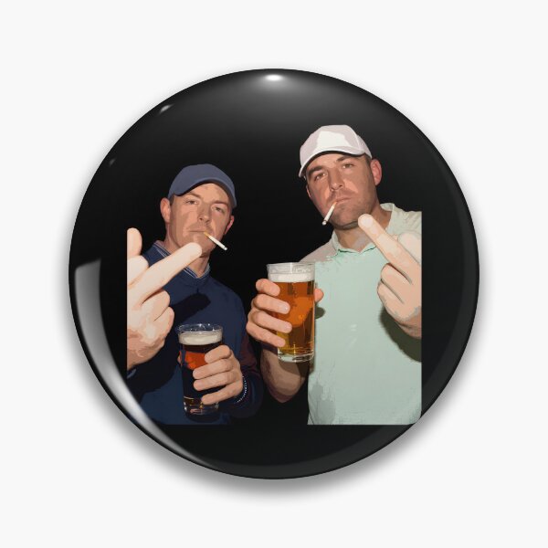 Item preview, Rory McIlroy and Scottie-golf top two middle finger designed and sold by avasravyao.