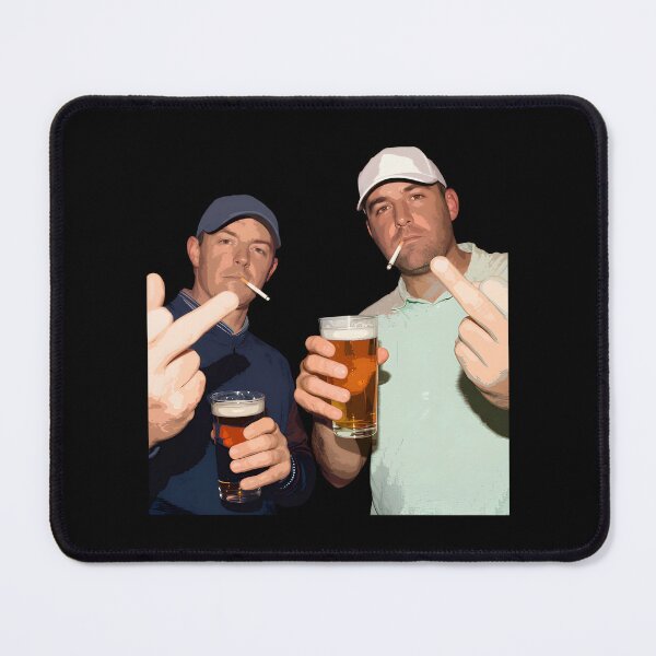 Item preview, Rory McIlroy and Scottie-golf top two middle finger designed and sold by avasravyao.