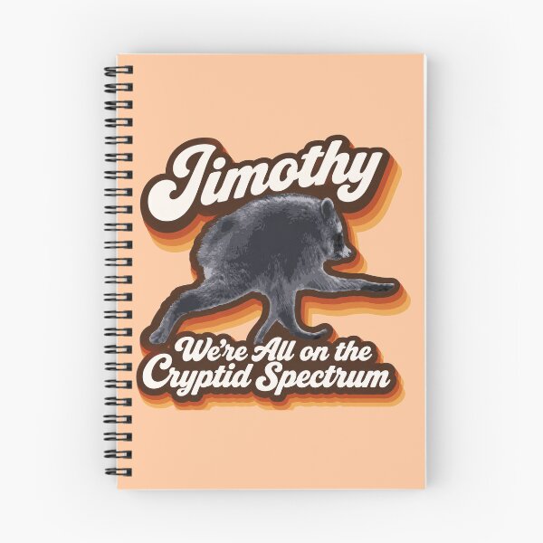 Item preview, Jimothy - We're All on the Cryptid Spectrum designed and sold by Shy Fractal Designs.
