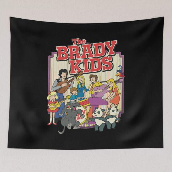 Item preview, The Brady Kids Retro Music Group Illustration Distressed designed and sold by Arnaliguez.