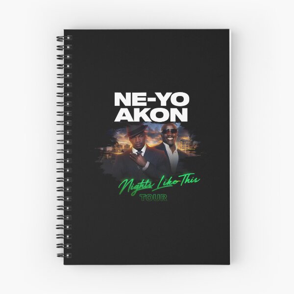 Item preview, Ne-yo & Akon Nights Like This Tour 2026 designed and sold by avasravyao.