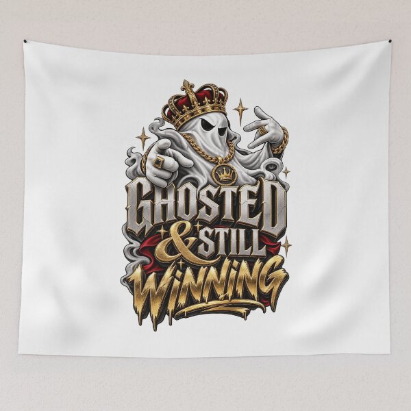 Item preview, Ghosted and Still Winning Luxury Halloween Ghost designed and sold by a1legacyco.