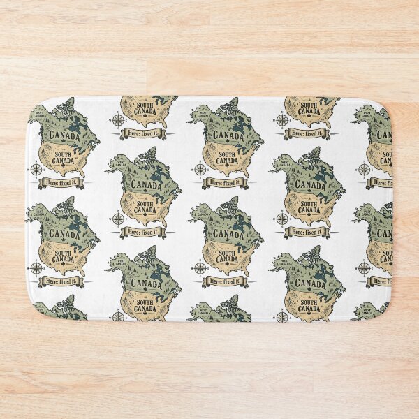Item preview, South Canada Funny North America Map Sarcastic Geography Design designed and sold by SEINENGAPPI18.
