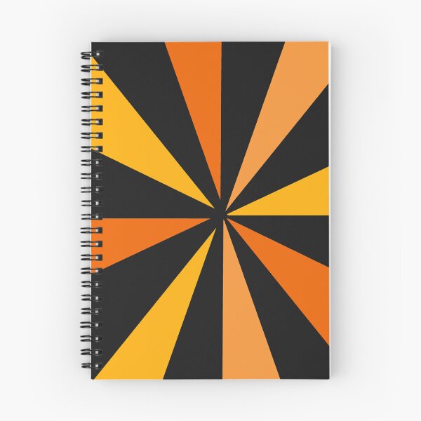 Item preview, Retro Sunburst Design: Orange and Yellow on Black designed and sold by DEC02.
