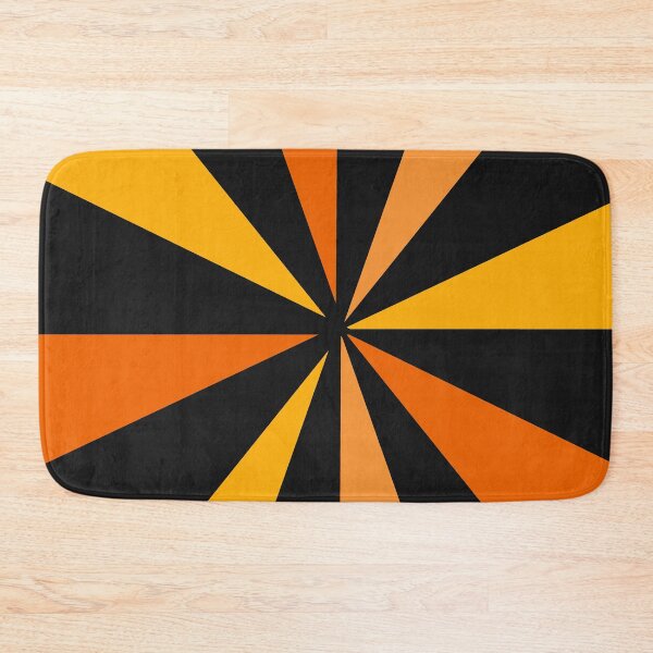 Item preview, Retro Sunburst Design: Orange and Yellow on Black designed and sold by DEC02.
