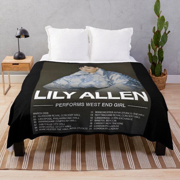 Item preview, Lily Allen West End Girl Tour 2026 Music Fan designed and sold by avasravyao.