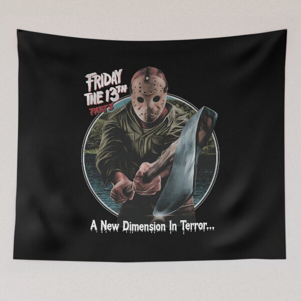 Item preview, Friday the 13th Part 3 Jason Mask Axe Horror designed and sold by Arnaliguez.