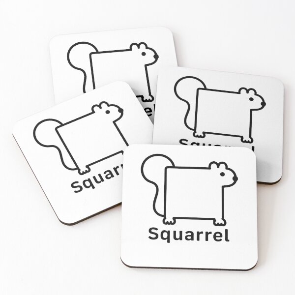 Item preview, Squarrel Funny Squirrel Meme designed and sold by suhairee-studio.
