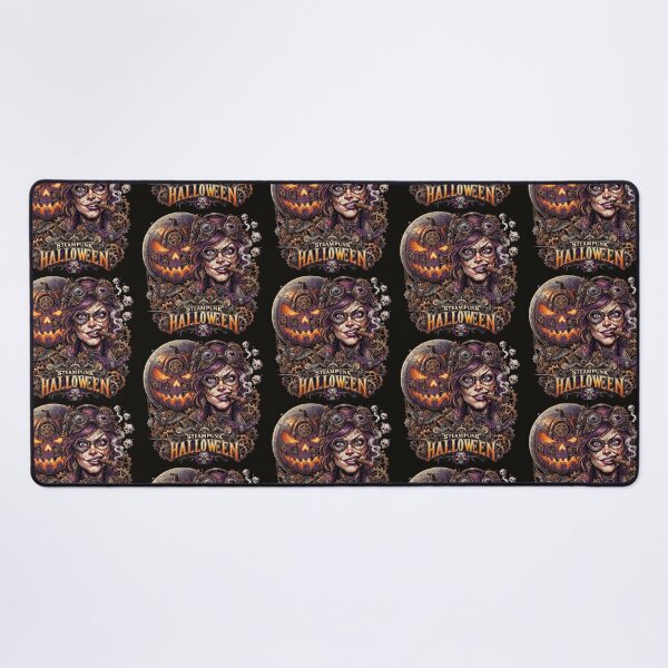 Item preview, Halloween Steampunk Gears Pumpkin Witch Cigar designed and sold by Voodoo Store Paranormal Collections.